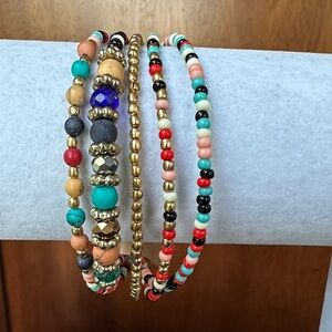 ZAD 5-Strand Boho Beaded Bracelet